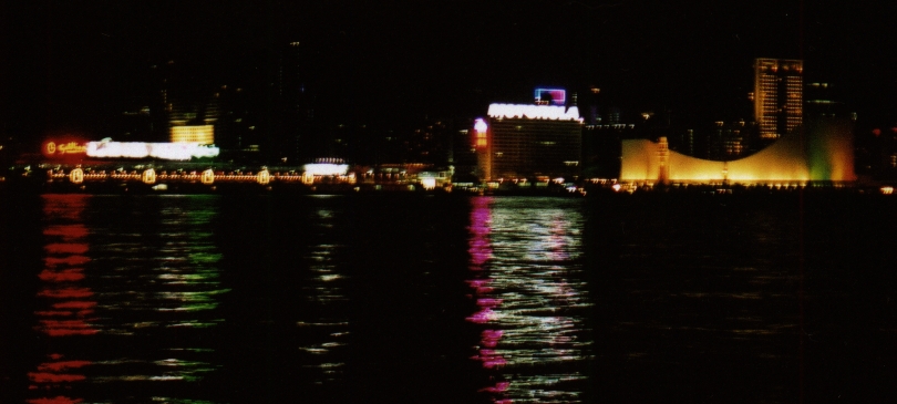 Tsim Sha Tsui at night
